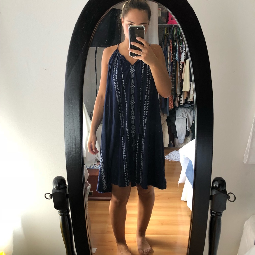 blue and white dress | MAKE AN OFFER |